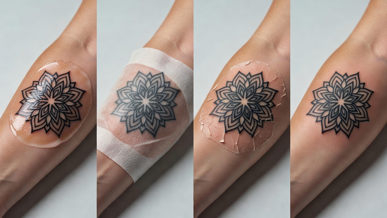 Tattoo Aftercare Healing Process Care